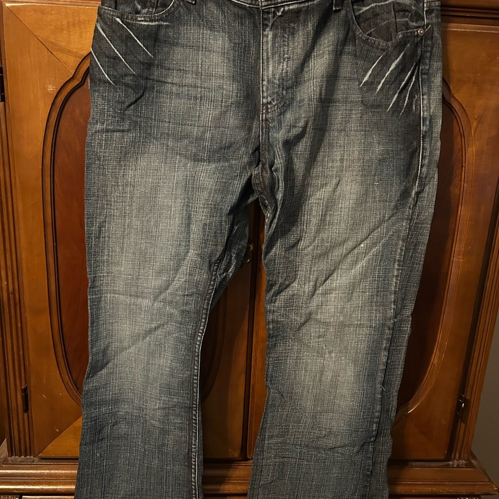 INC International Concepts Black Relaxed Jeans